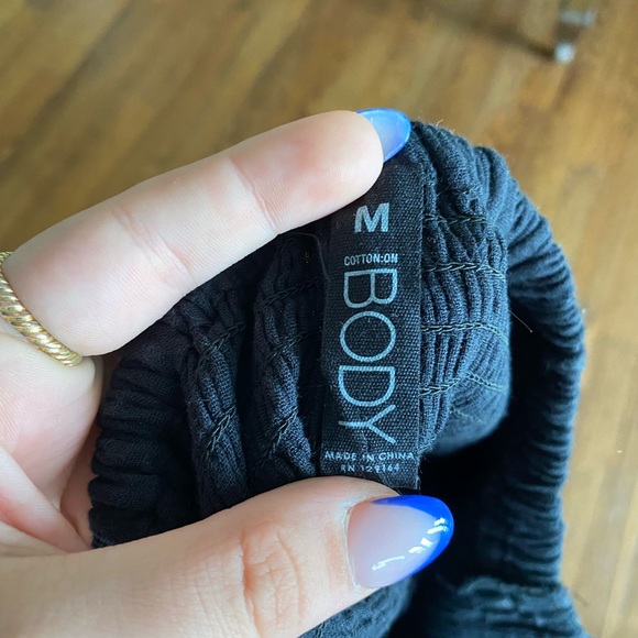 Cotton On Black Ruffle Skirt M - Picture 2 of 2